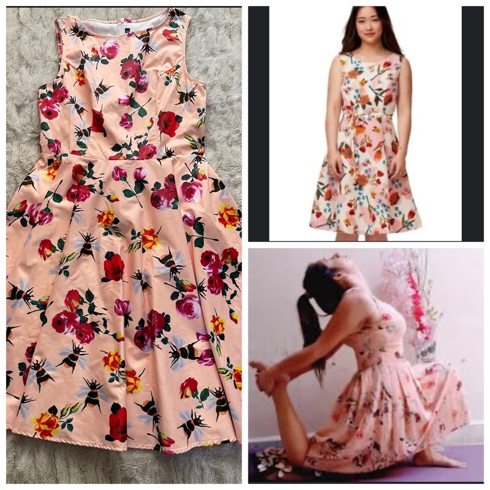 Anni coco Floral Sleeveless Dress.